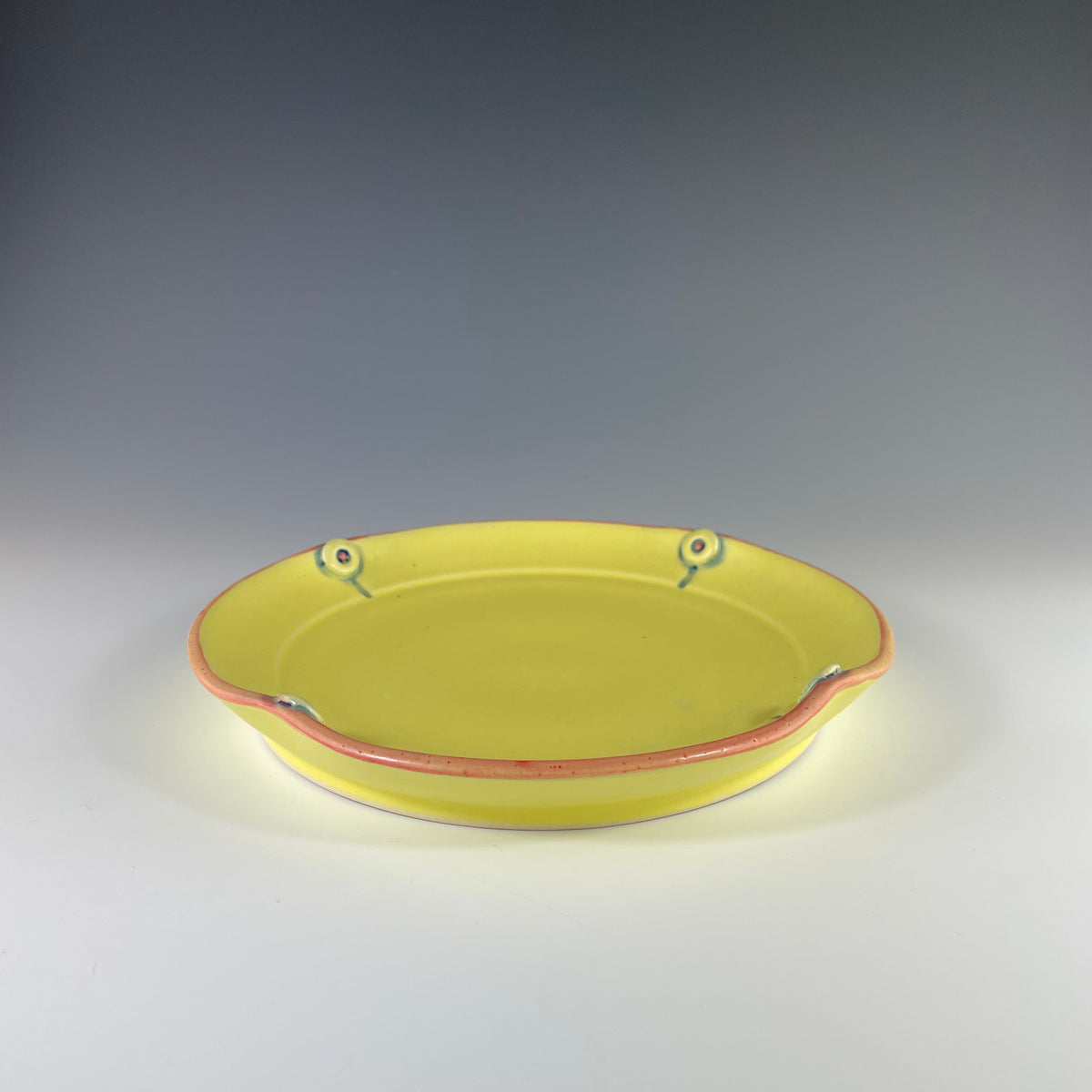 Salad Plate in Yellow - Heart of the Home PA