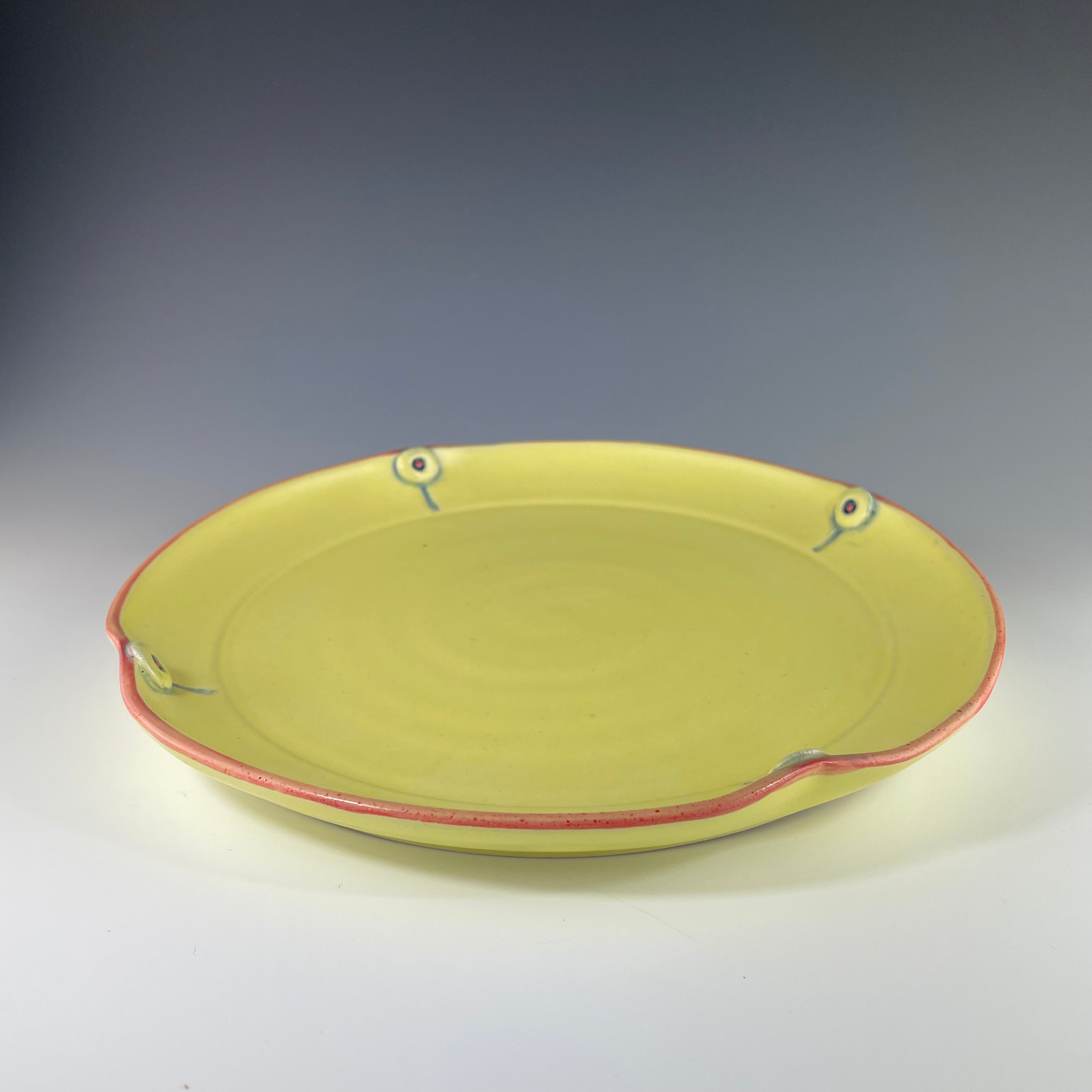 Dinner Plate in Yellow - Heart of the Home PA