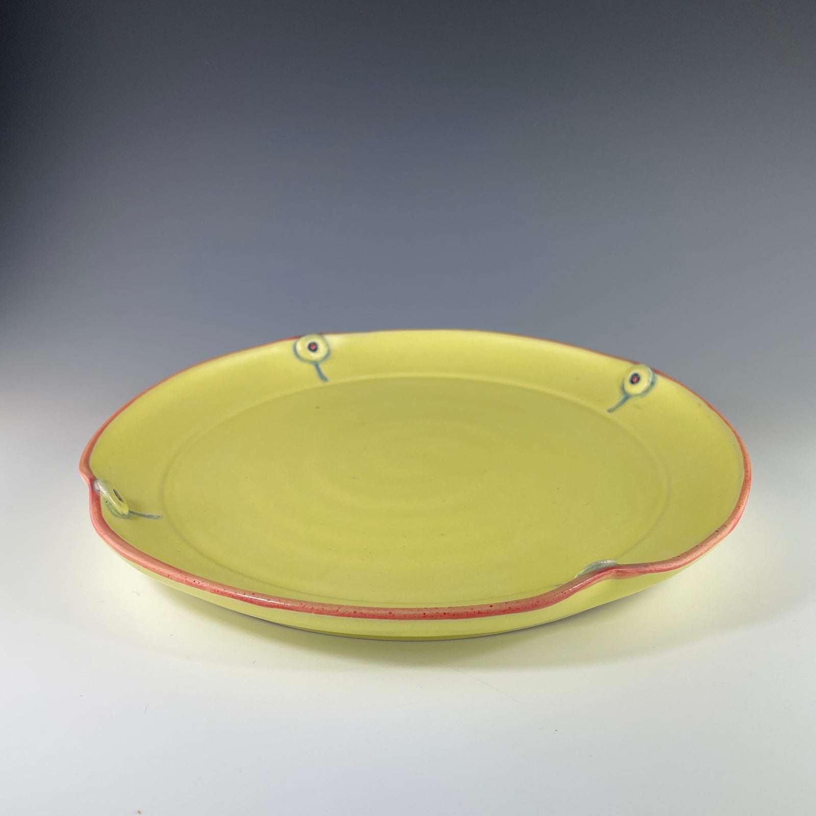 Dinner Plate in Yellow - Heart of the Home PA