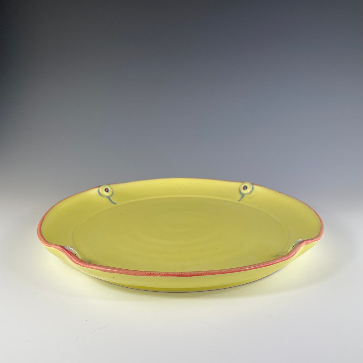 Dinner Plate in Yellow - Heart of the Home PA