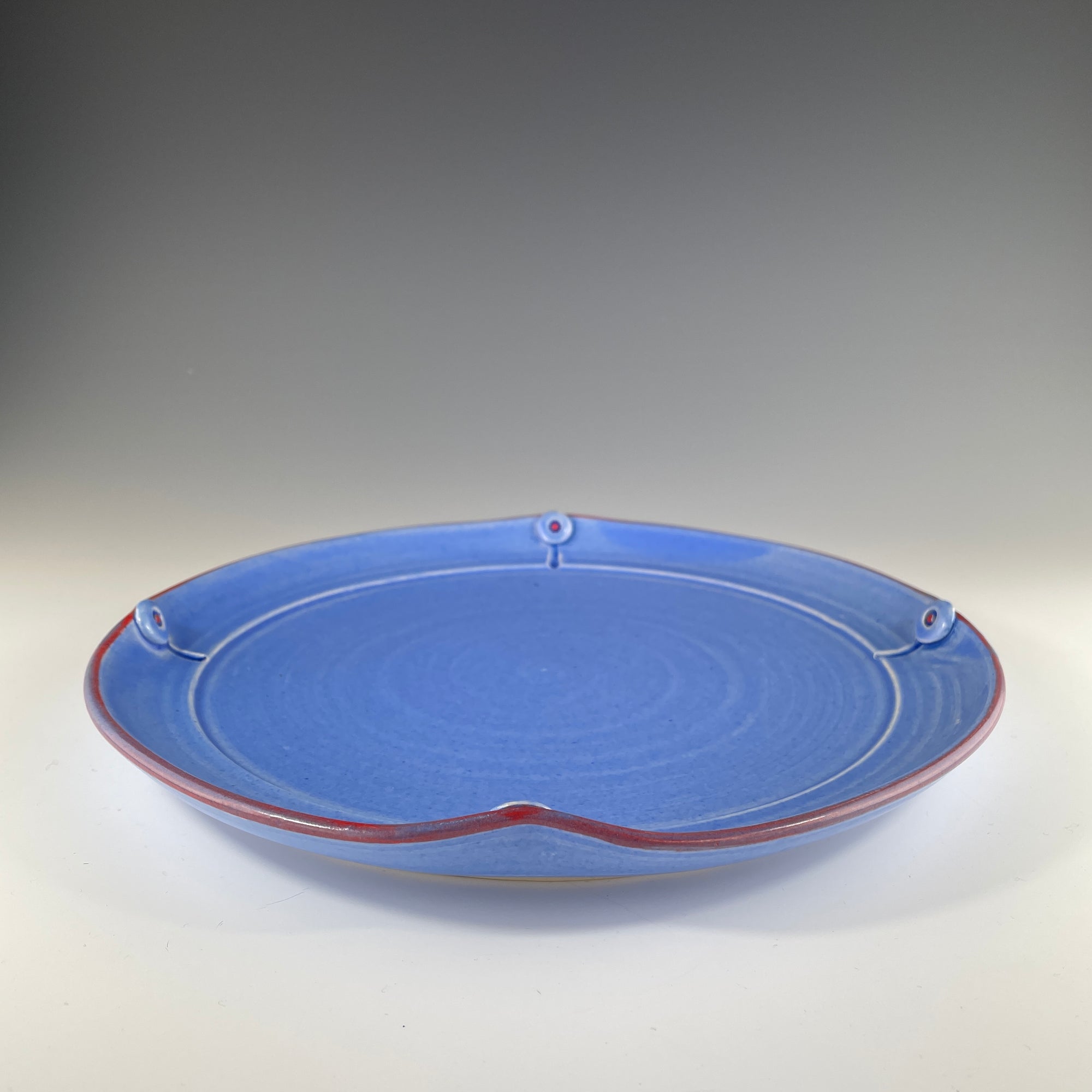 Dinner Plate in Blue - Heart of the Home PA