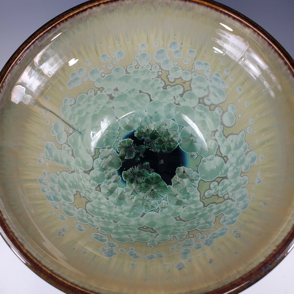 Medium Serving Bowl in Patina Dark Olive - Heart of the Home PA