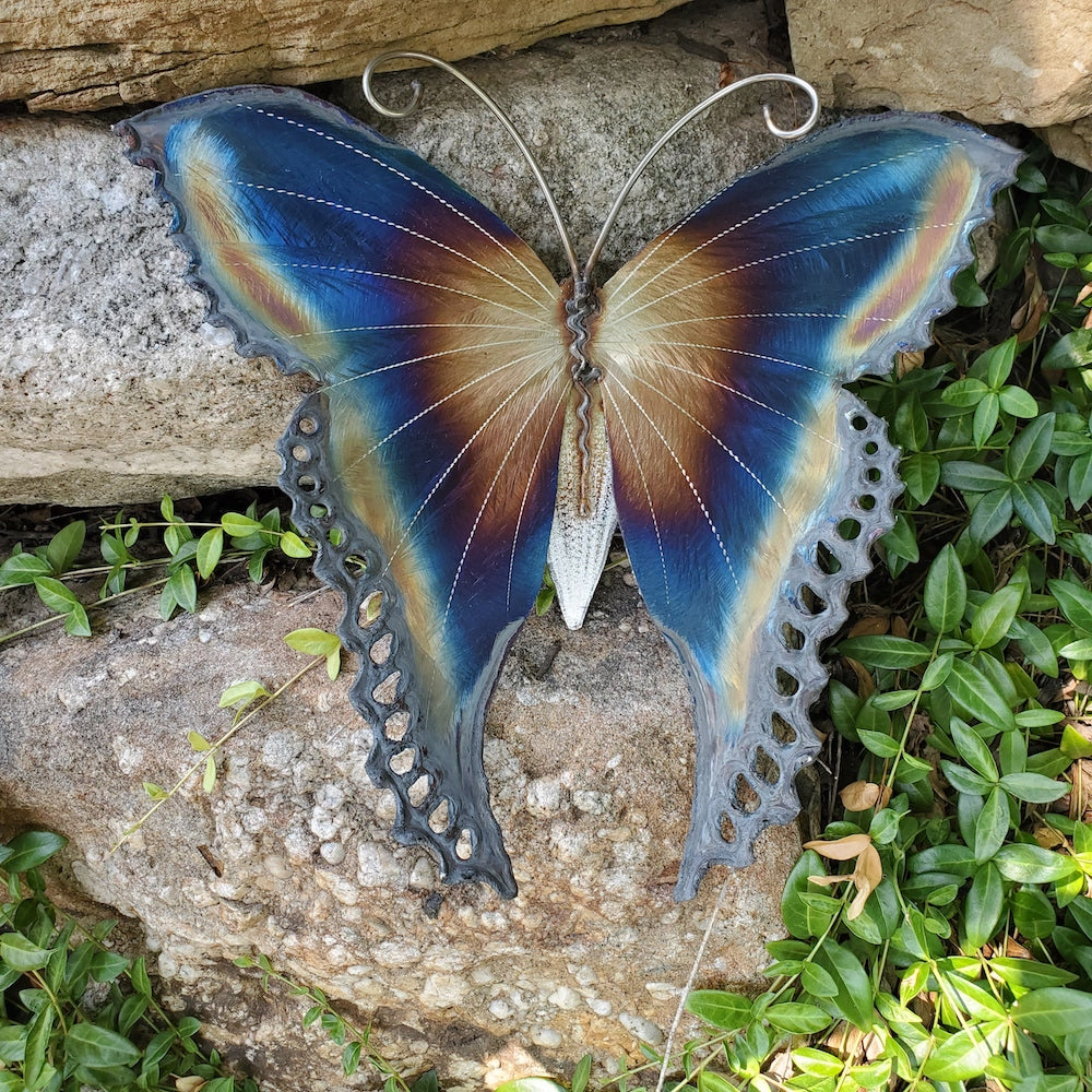 Small Luna Moth Wall Sculpture - Light Edges - Heart of the Home PA