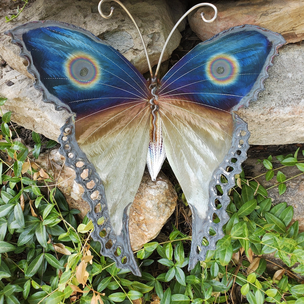 Small Luna Moth Wall Sculpture - Upper Eye Spot - Heart of the Home PA