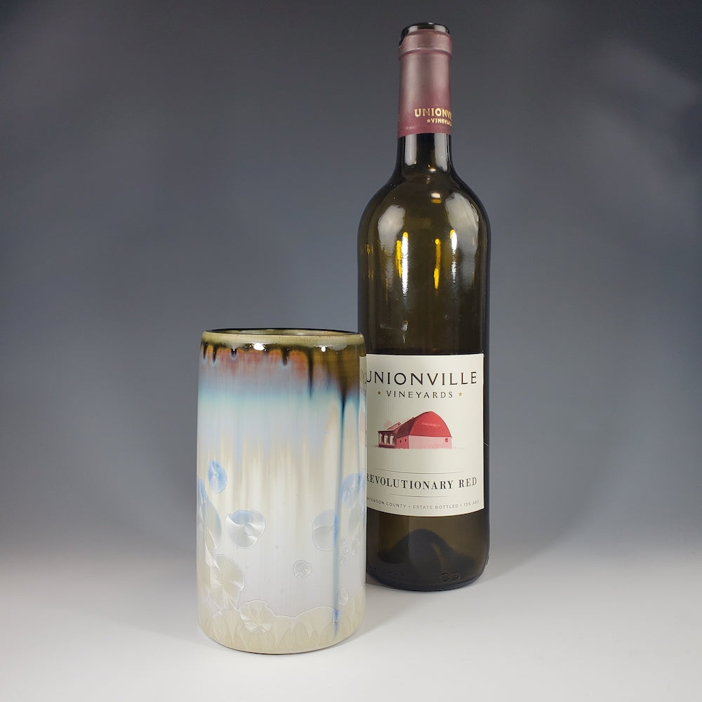 Tumbler in Ivory Dark Olive Glaze - Heart of the Home PA