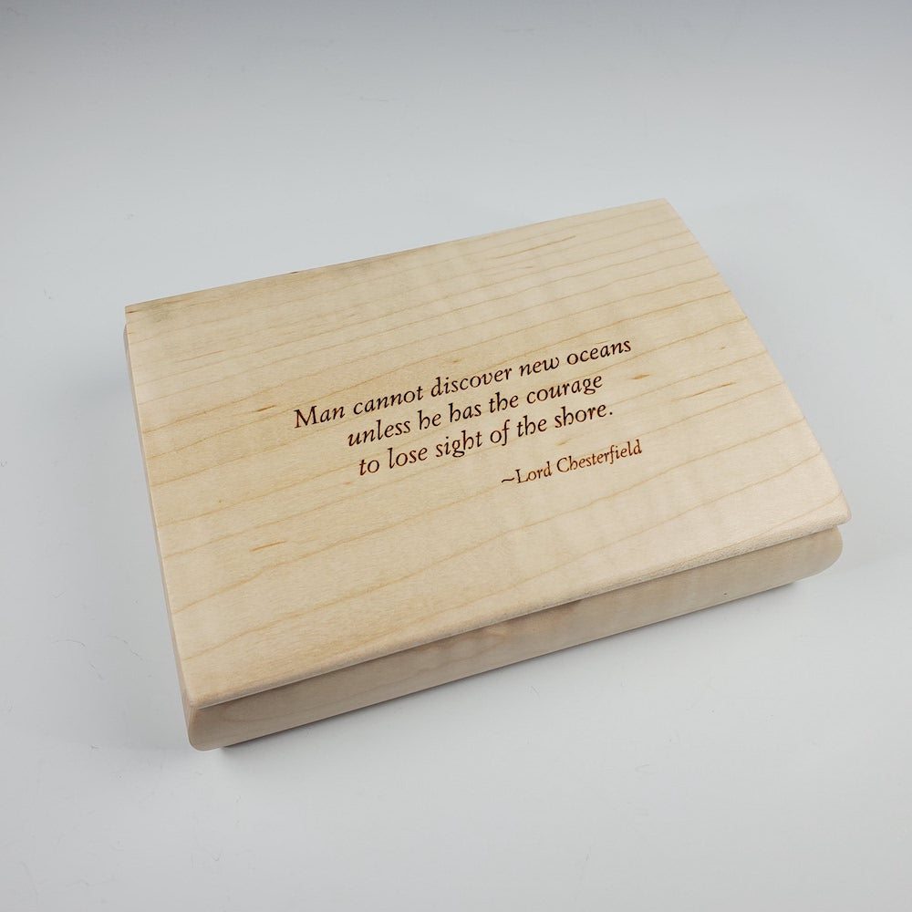 Tranquility Box - Courage to Lose Sight of the Shore - Heart of the Home PA