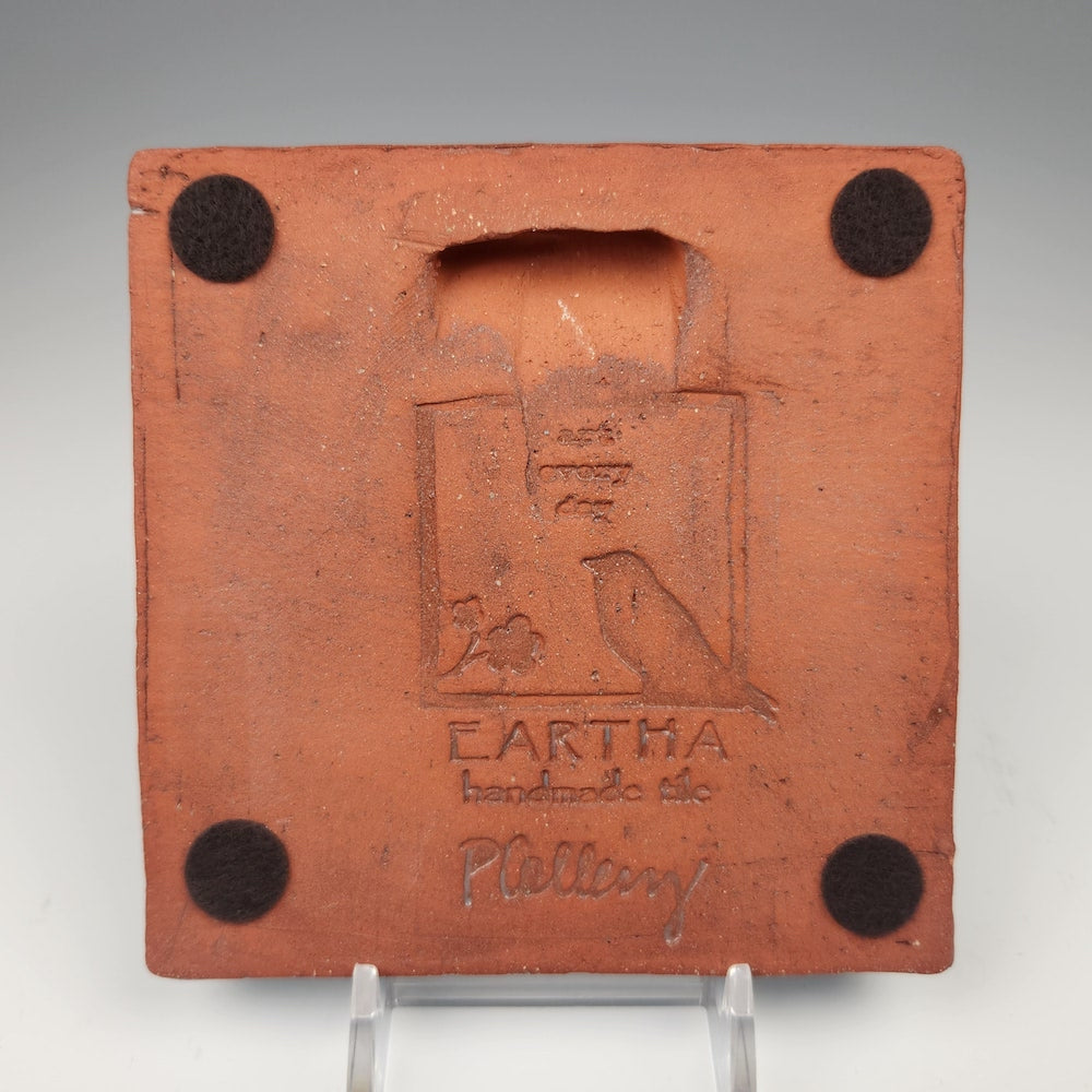 Small Wren Tile with Light Blue Edge - Heart of the Home PA