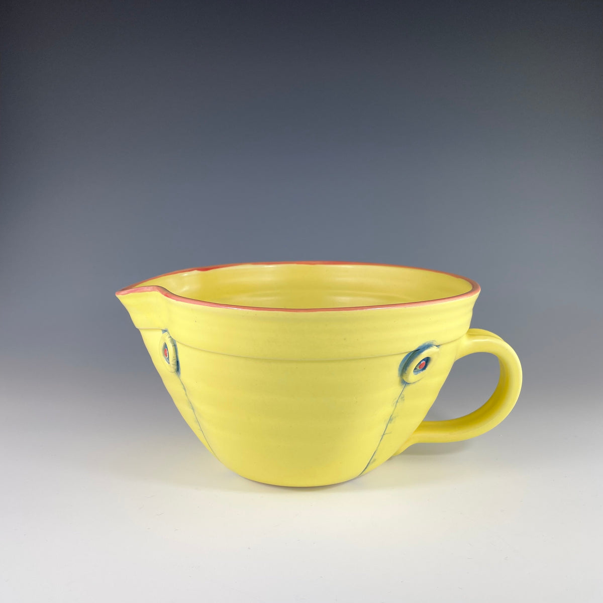 Button Mixing Bowl in Yellow - Heart of the Home PA
