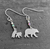 Bear and 2 Cubs Earrings - Heart of the Home PA