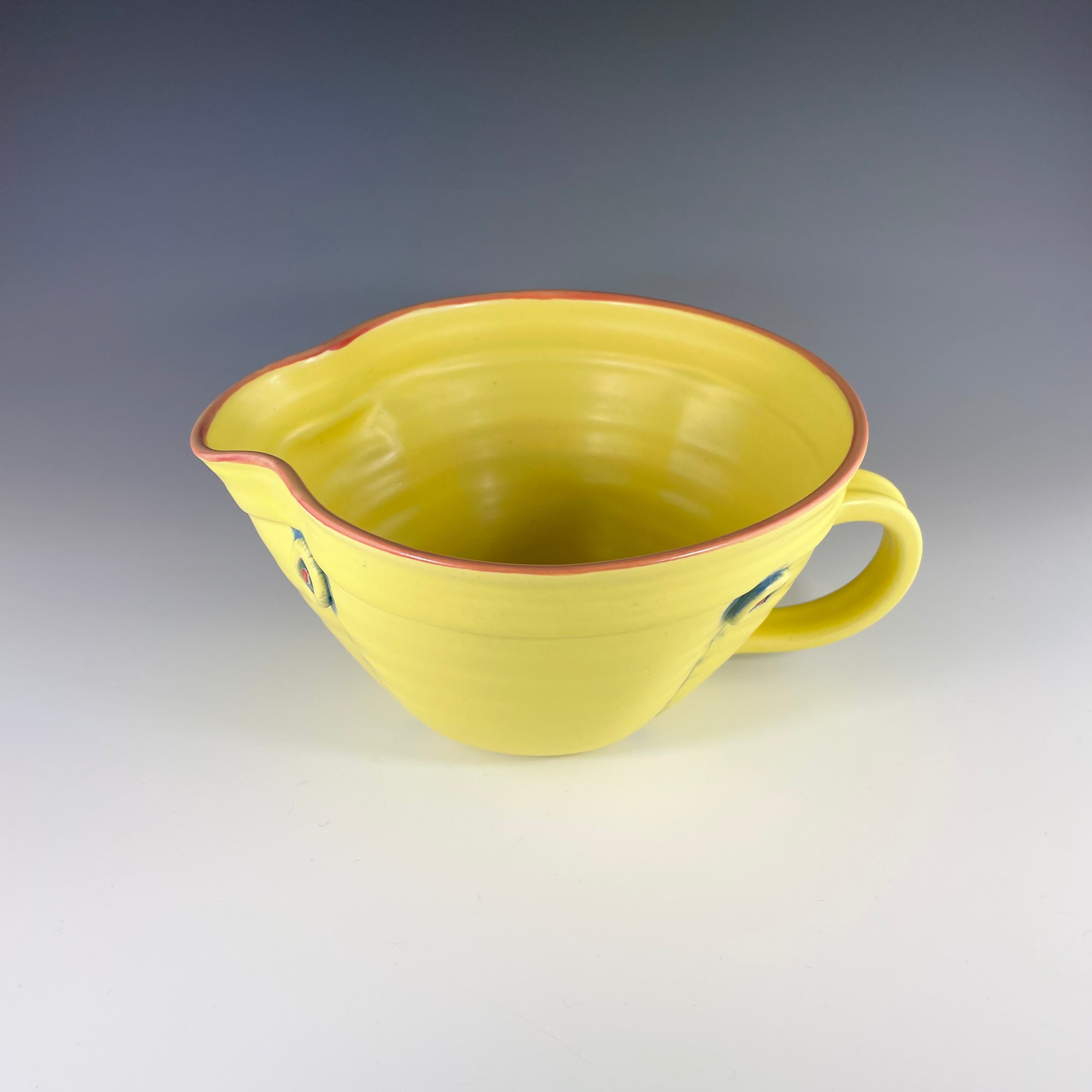 Button Mixing Bowl in Yellow - Heart of the Home PA