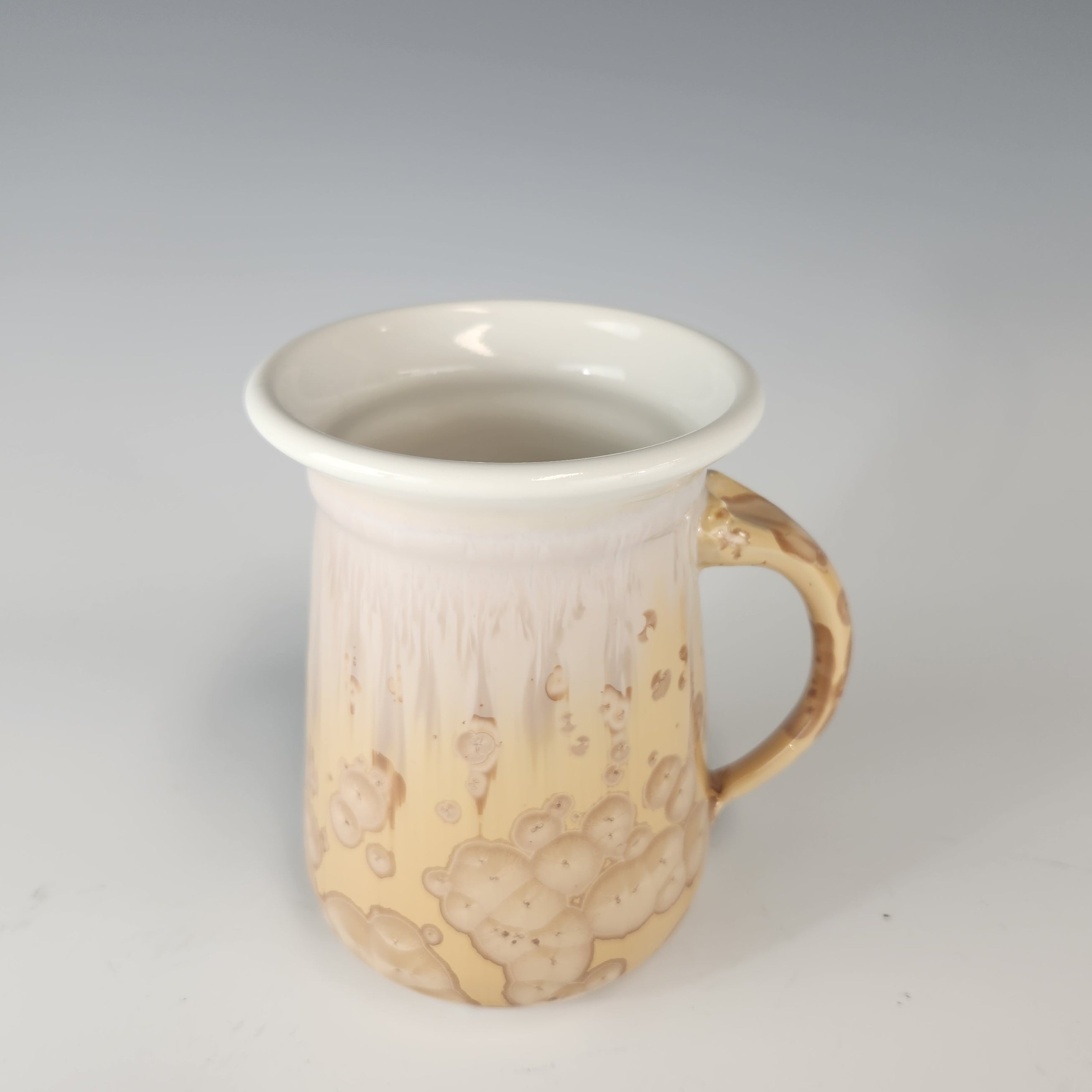 Mug in Mocha and White Glaze - Heart of the Home PA