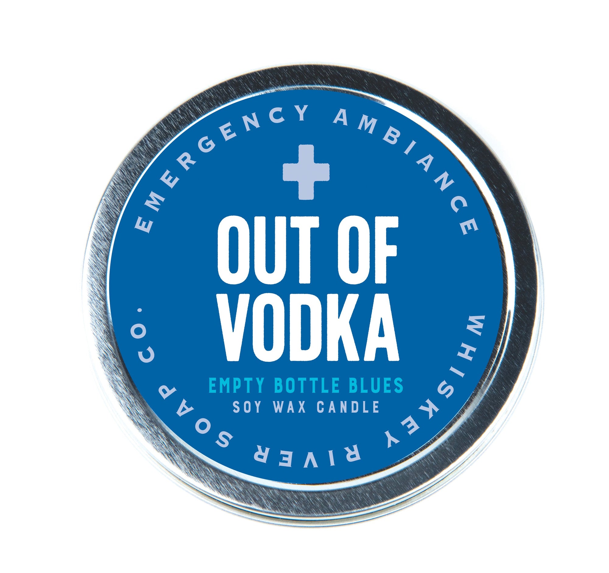Emergency Ambiance - Out of Vodka Travel Tin Candle - Heart of the Home PA