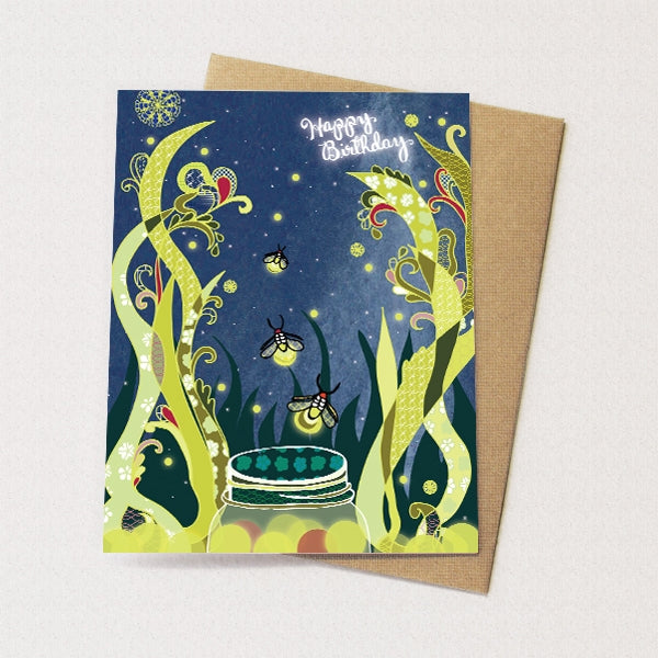 Fireflies Birthday Card - Heart of the Home PA