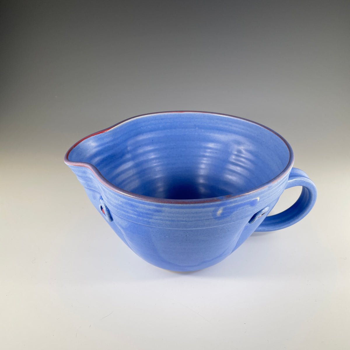 Button Mixing Bowl in Blue - Heart of the Home PA