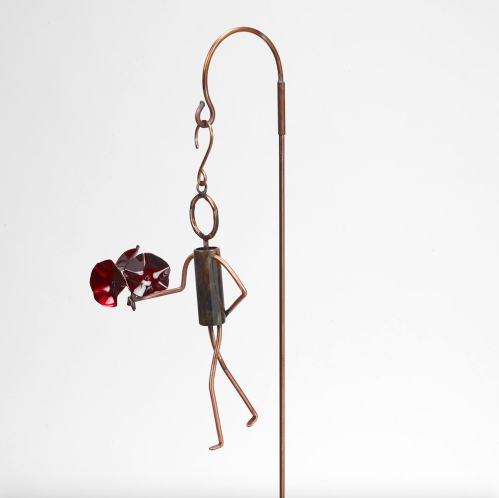 The Romantic Garden Folk Garden Stake - Heart of the Home PA