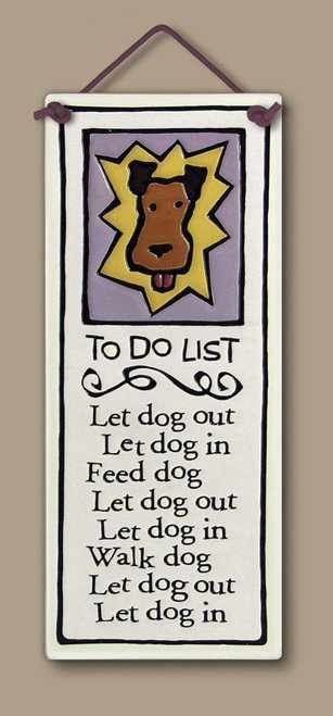 To Do List Wall Plaque - Heart of the Home PA