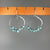 Turquoise Swag Earrings - Heart of the Home PA