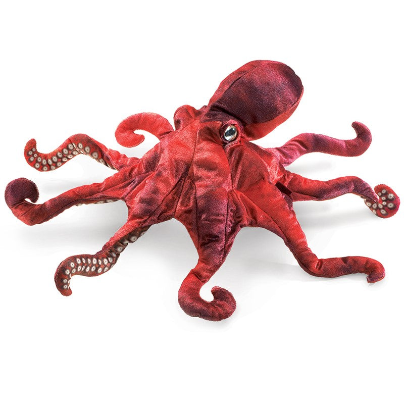 Red Octopus Puppet - Heart of the Home PA