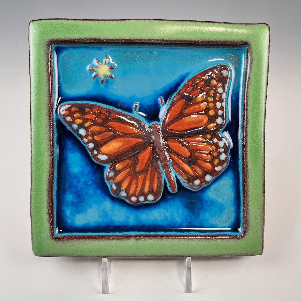 Dancing Butterfly Wall Tile