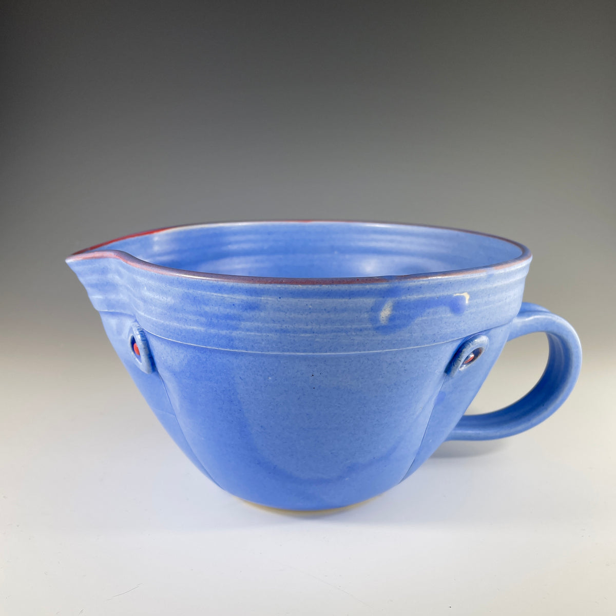 Button Mixing Bowl in Blue - Heart of the Home PA
