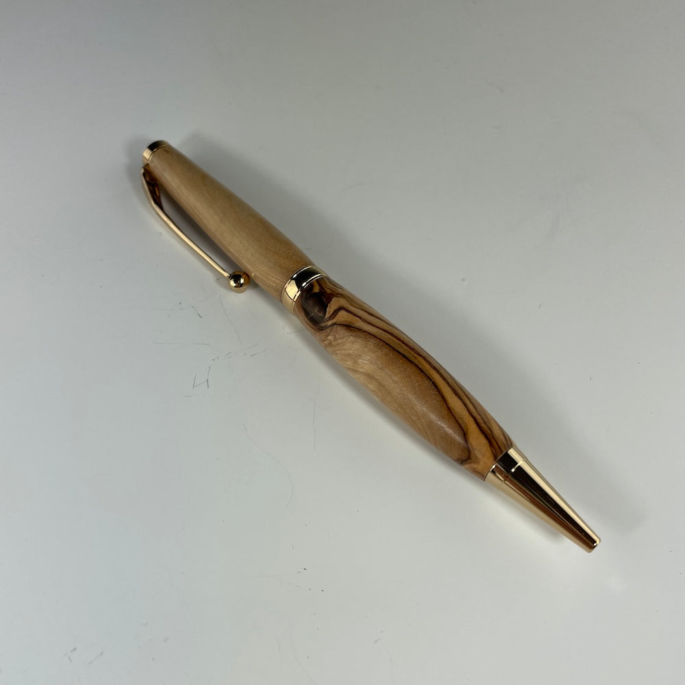Olivewood Ballpoint Pen - Heart of the Home PA