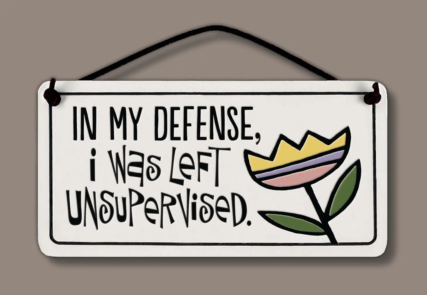 In My Defense Wall Plaque - Heart of the Home PA