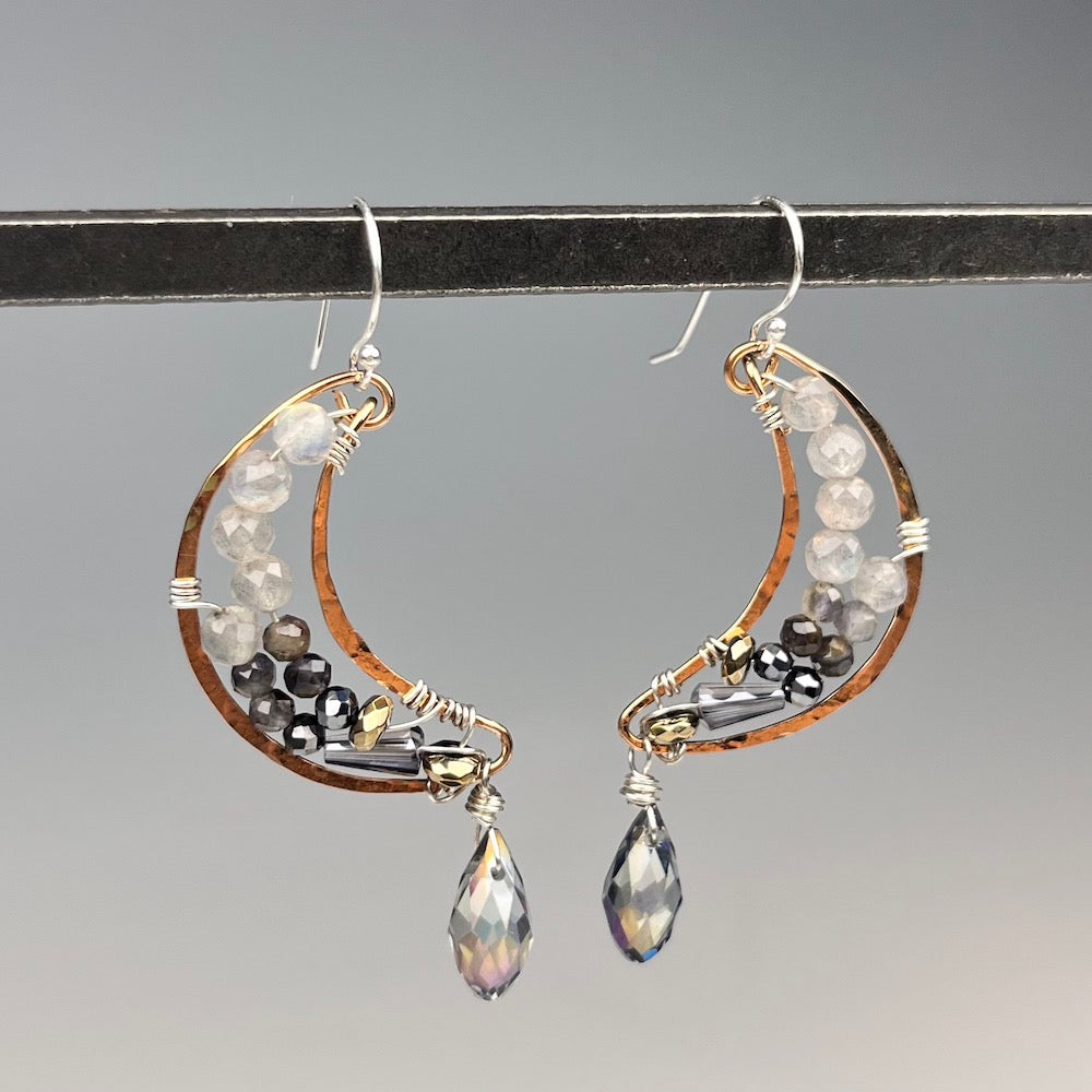 Moondrop Earrings - Heart of the Home PA