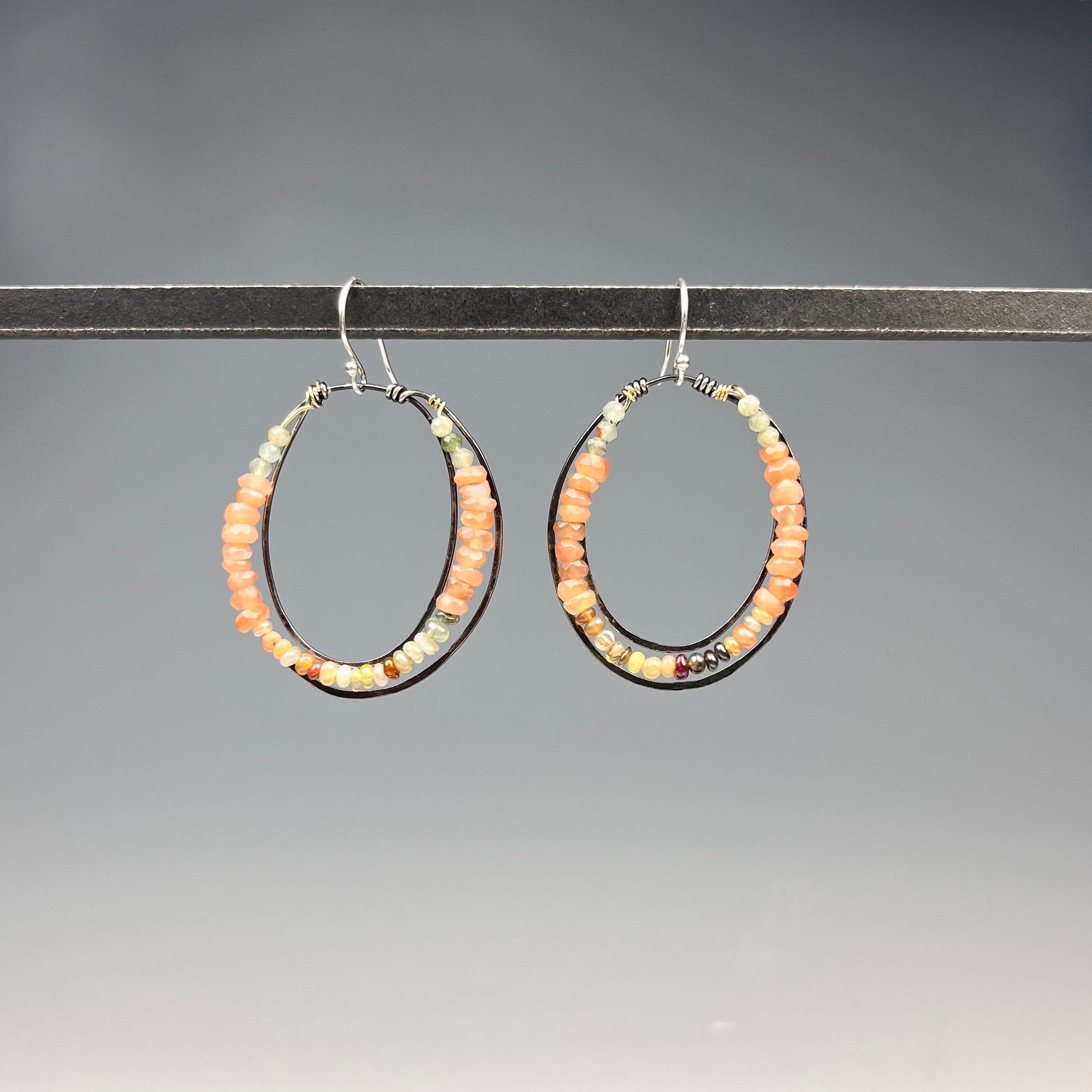 Opalsescent Hoop Earrings - Heart of the Home PA