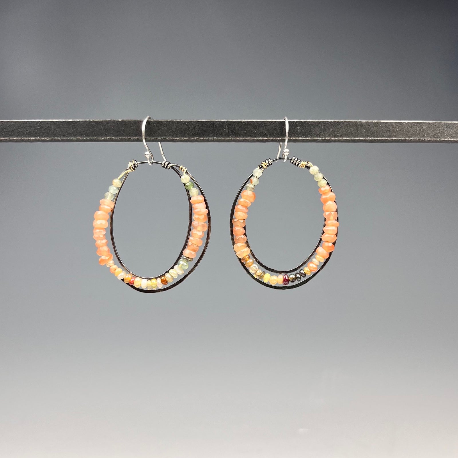 Opalsescent Hoop Earrings - Heart of the Home PA