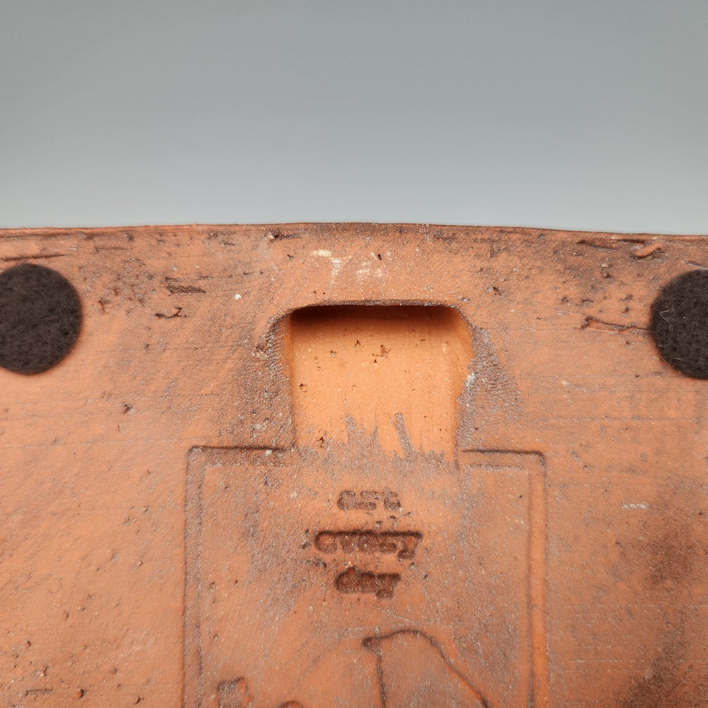 Small Frog Tile with Dark Blue Edges - Heart of the Home PA