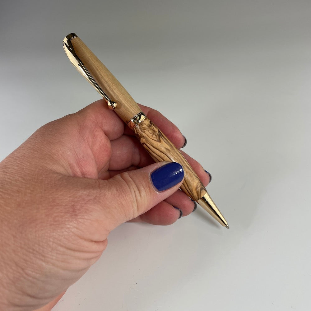 Olivewood Ballpoint Pen - Heart of the Home PA