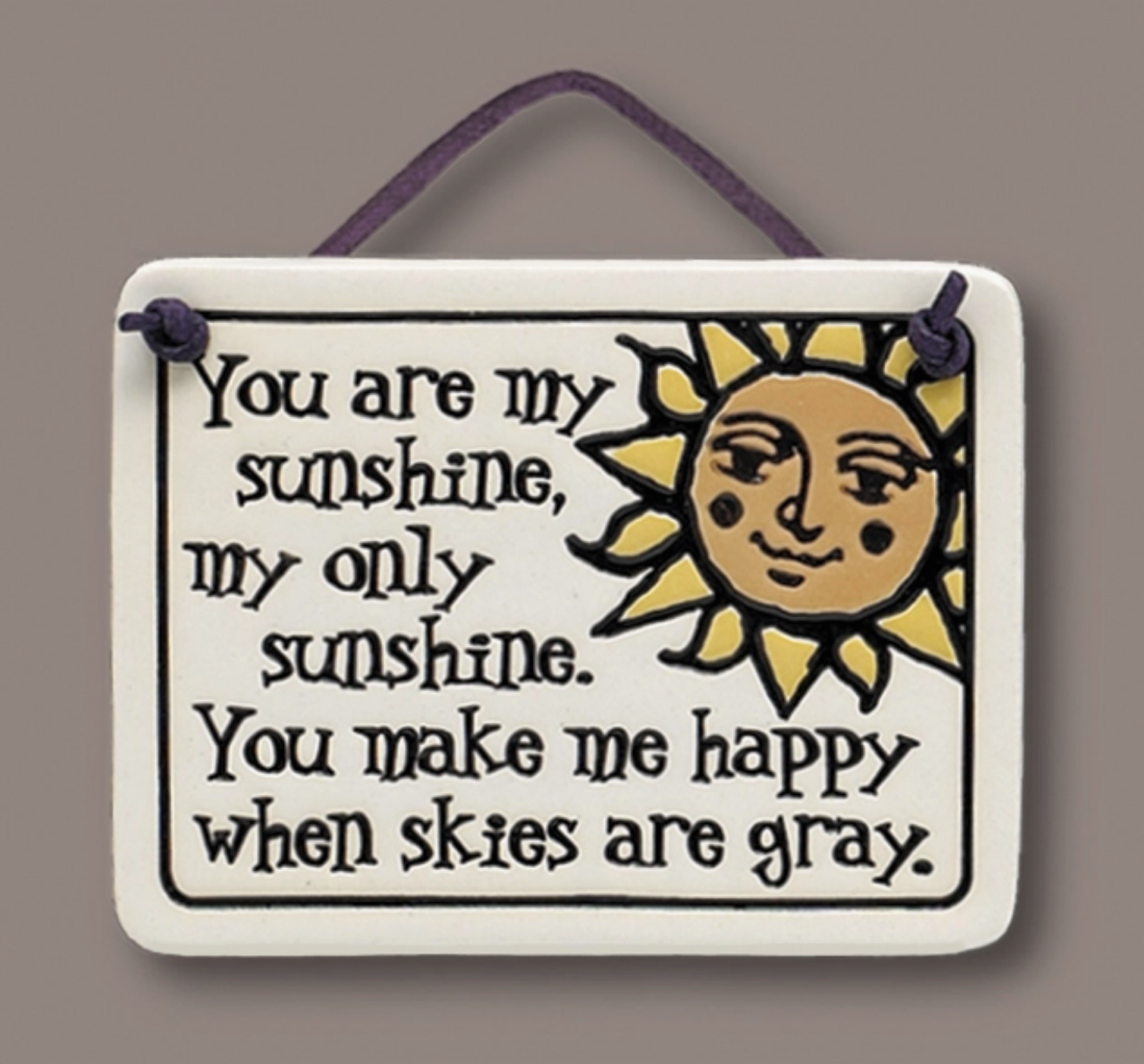 My Sunshine Wall Plaque - Heart of the Home PA