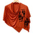 Laurel Poncho in Rust - Heart of the Home PA