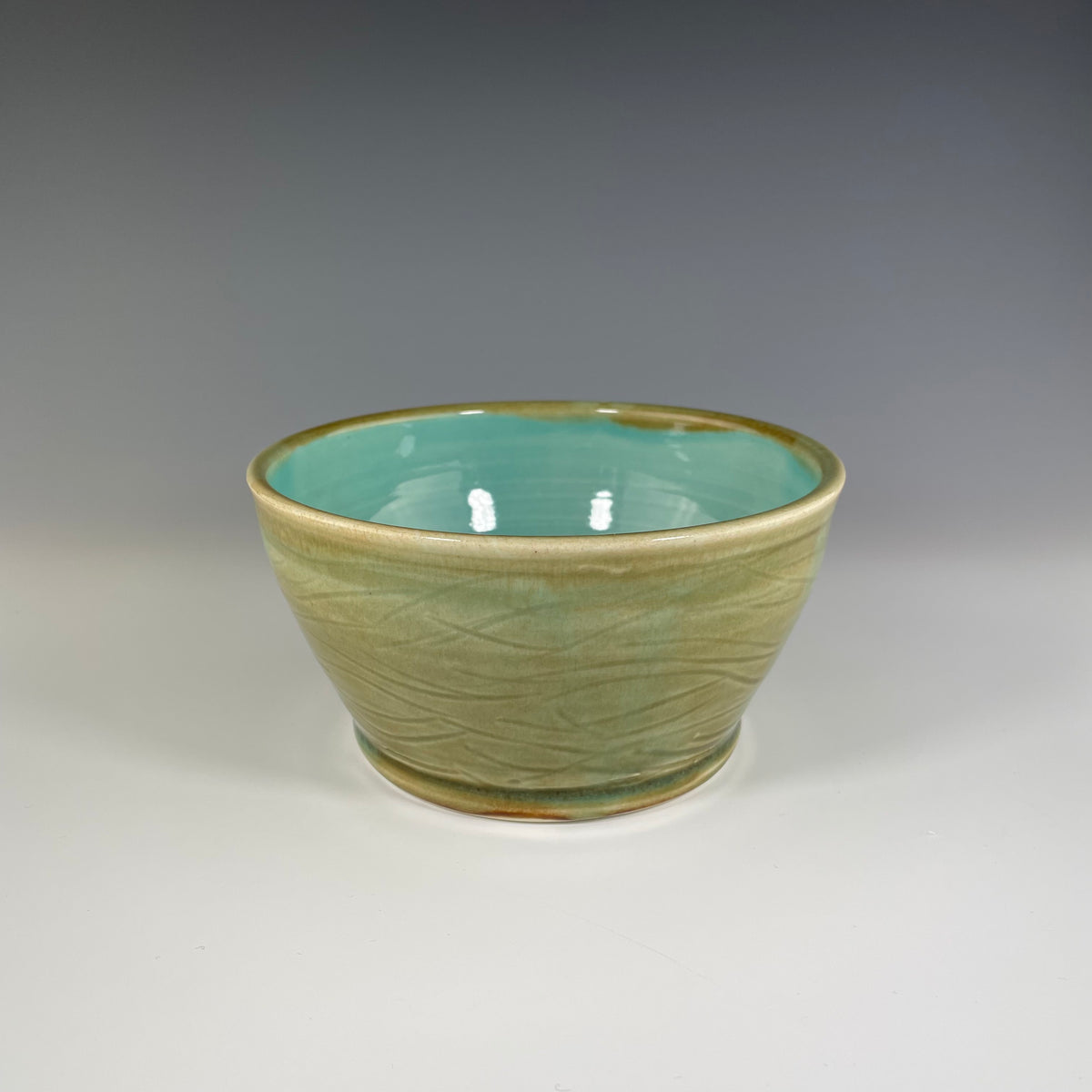 Bluebird Nest Bowl Turquoise - Heart of the Home PA