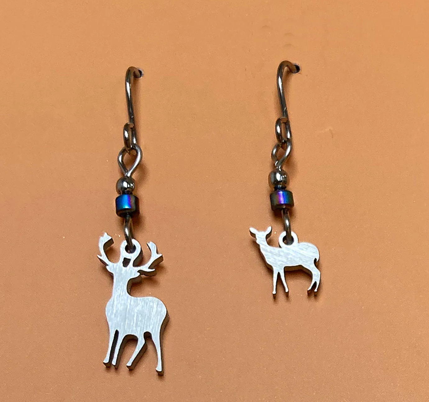 Deer and Fawn Earrings - Heart of the Home PA