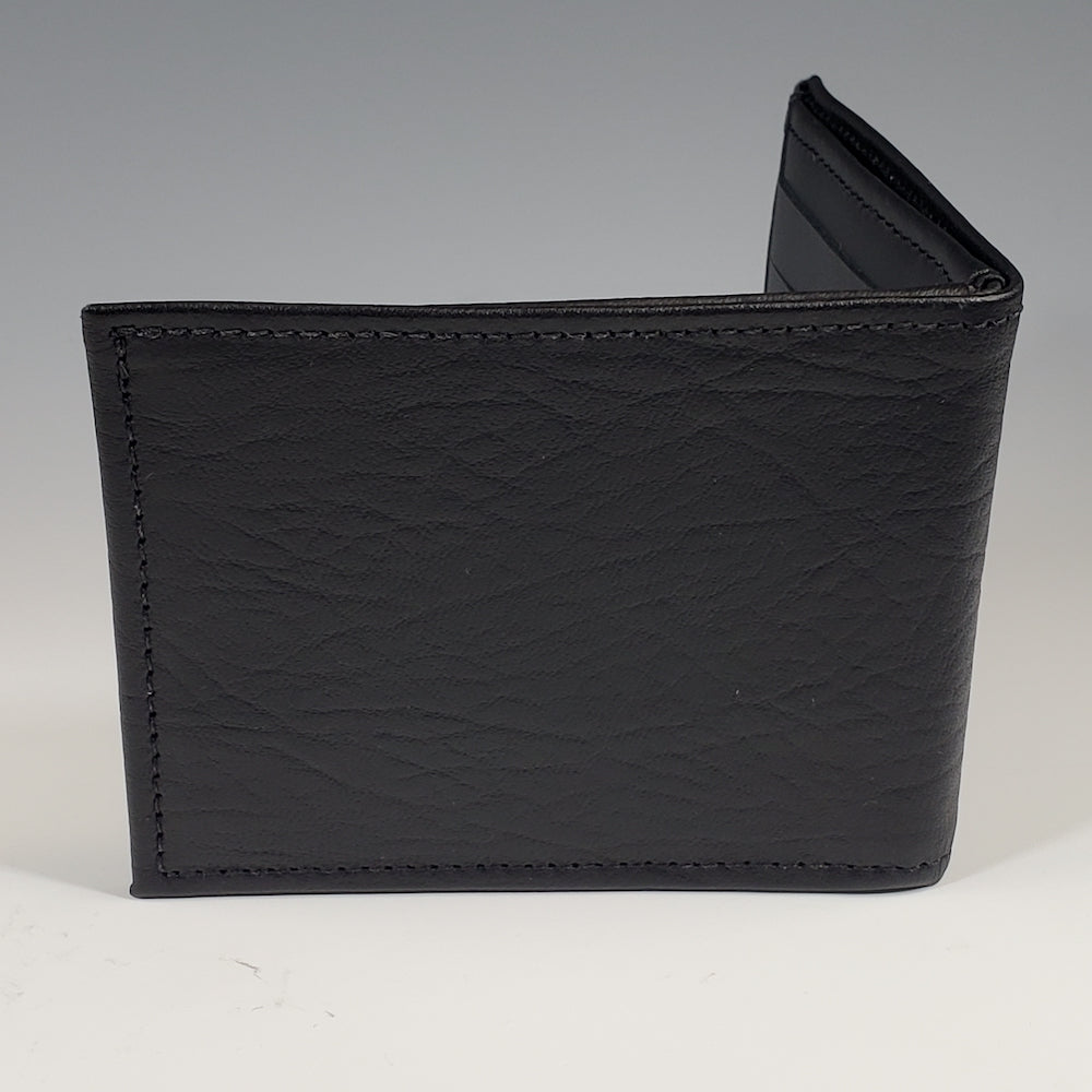 Celctic Weave Wallet in Black Leather - Heart of the Home PA