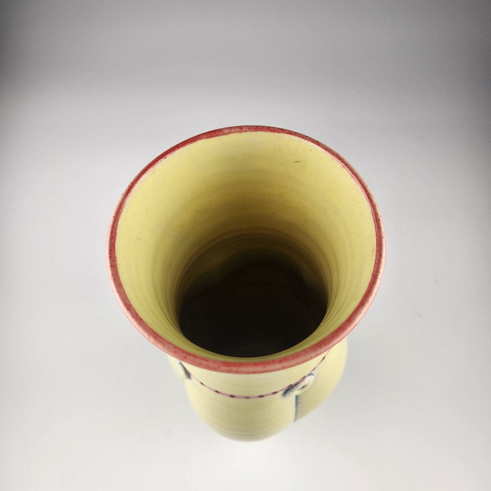 Large Yellow Vase - Heart of the Home PA