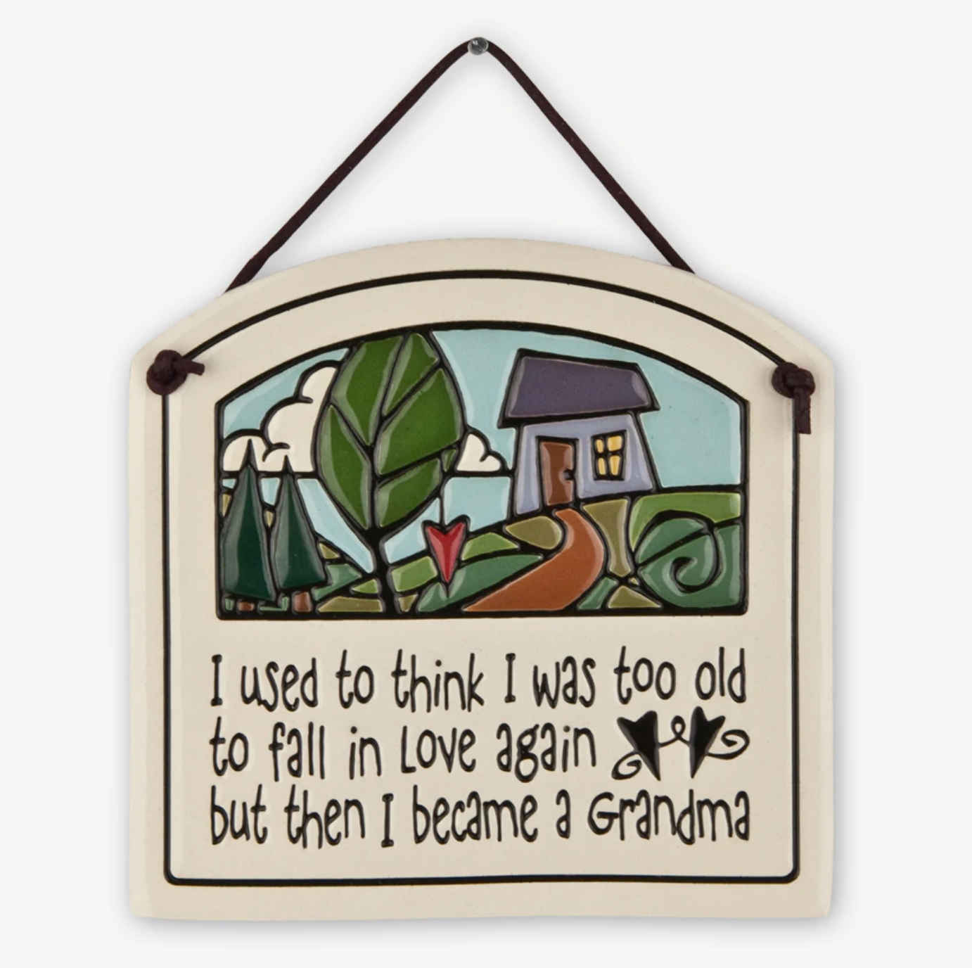 Became a Grandma Wall Plaque - Heart of the Home PA