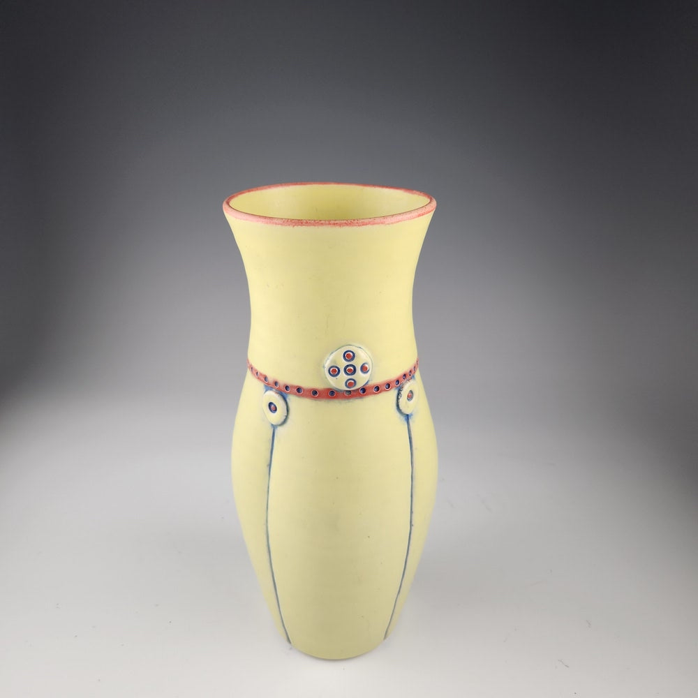 Large Yellow Vase - Heart of the Home PA