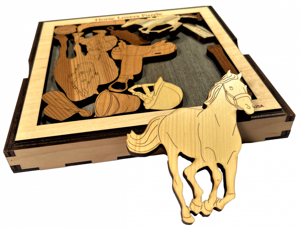Horse Lovers Puzzle - Heart of the Home PA