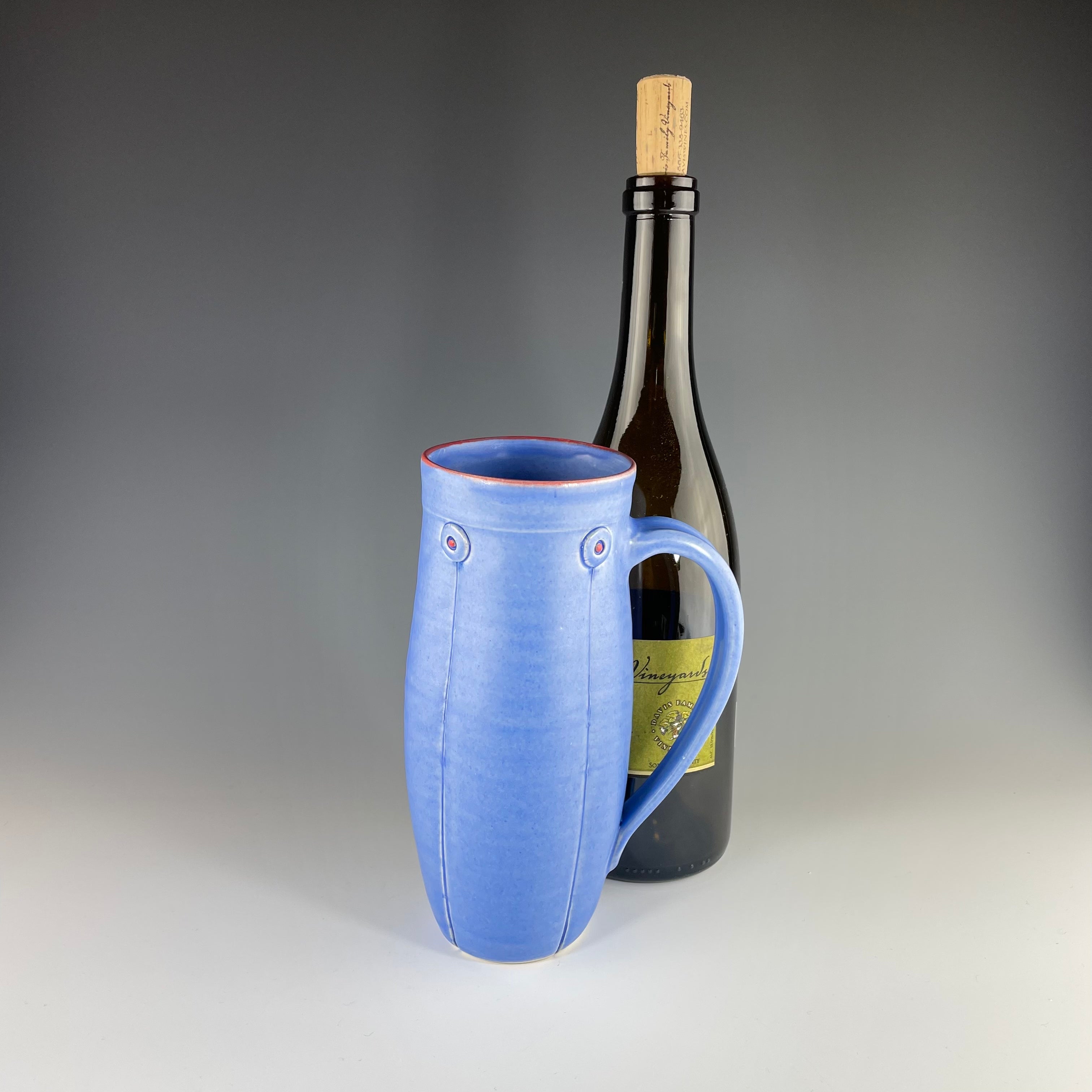 Button Stein in Blue - Heart of the Home PA
