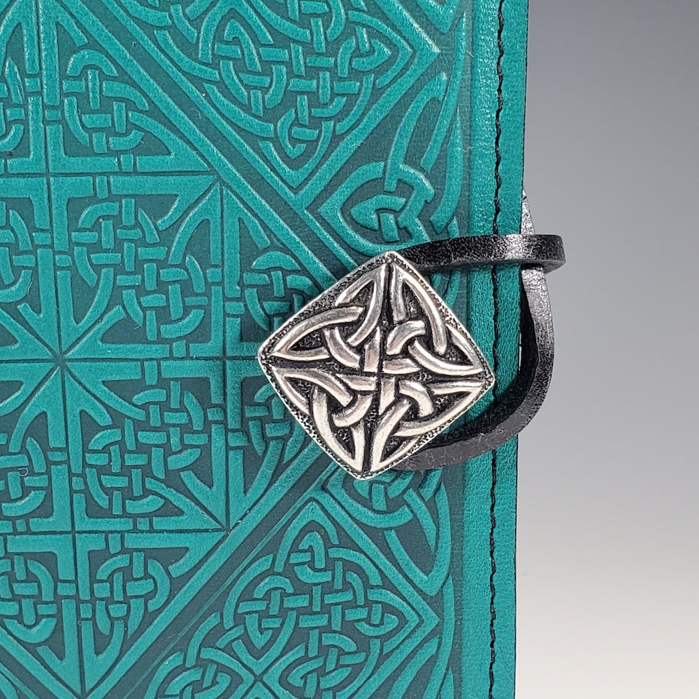Small Teal Celtic Diamond Journal - Heart of the Home PA