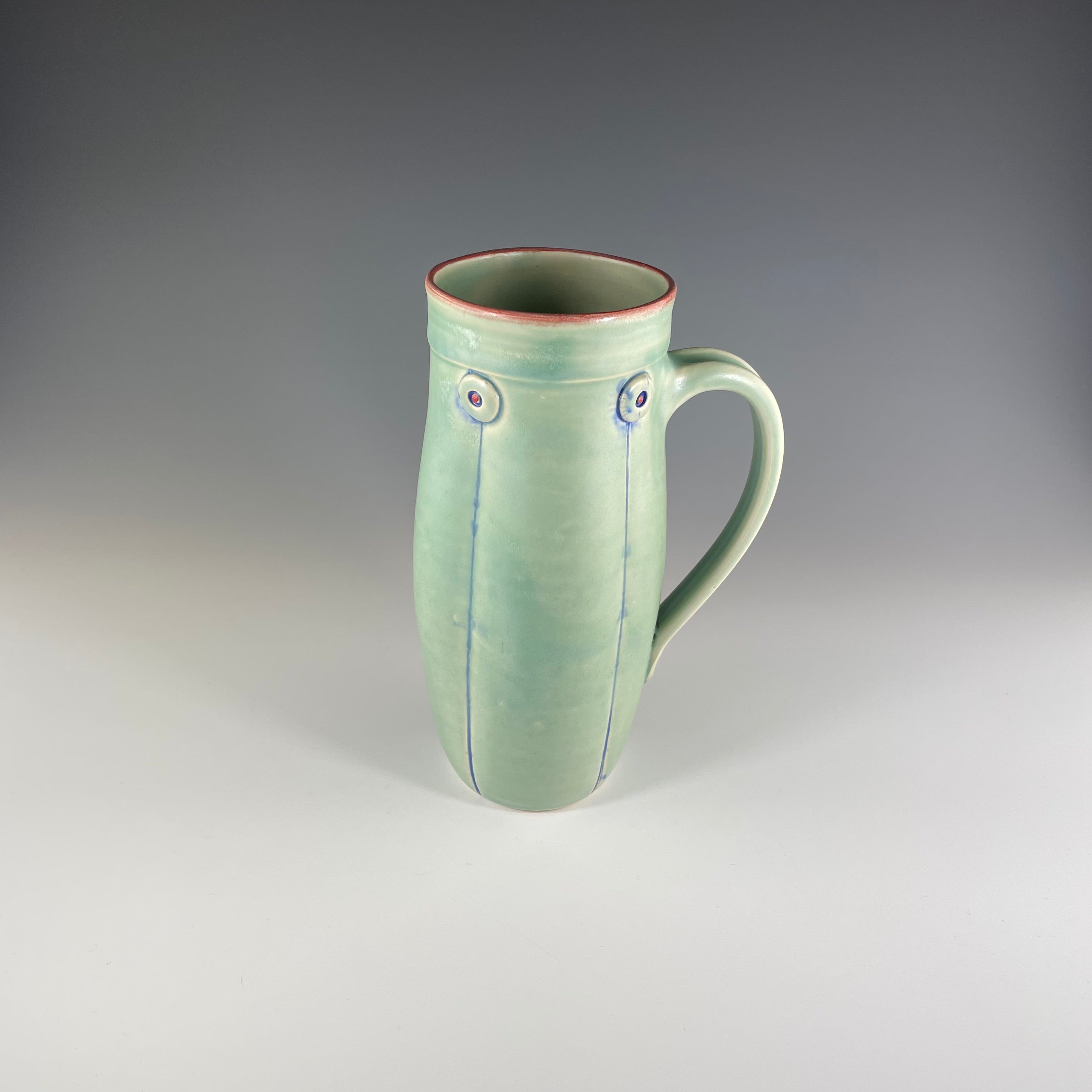 Button Stein in Green - Heart of the Home PA