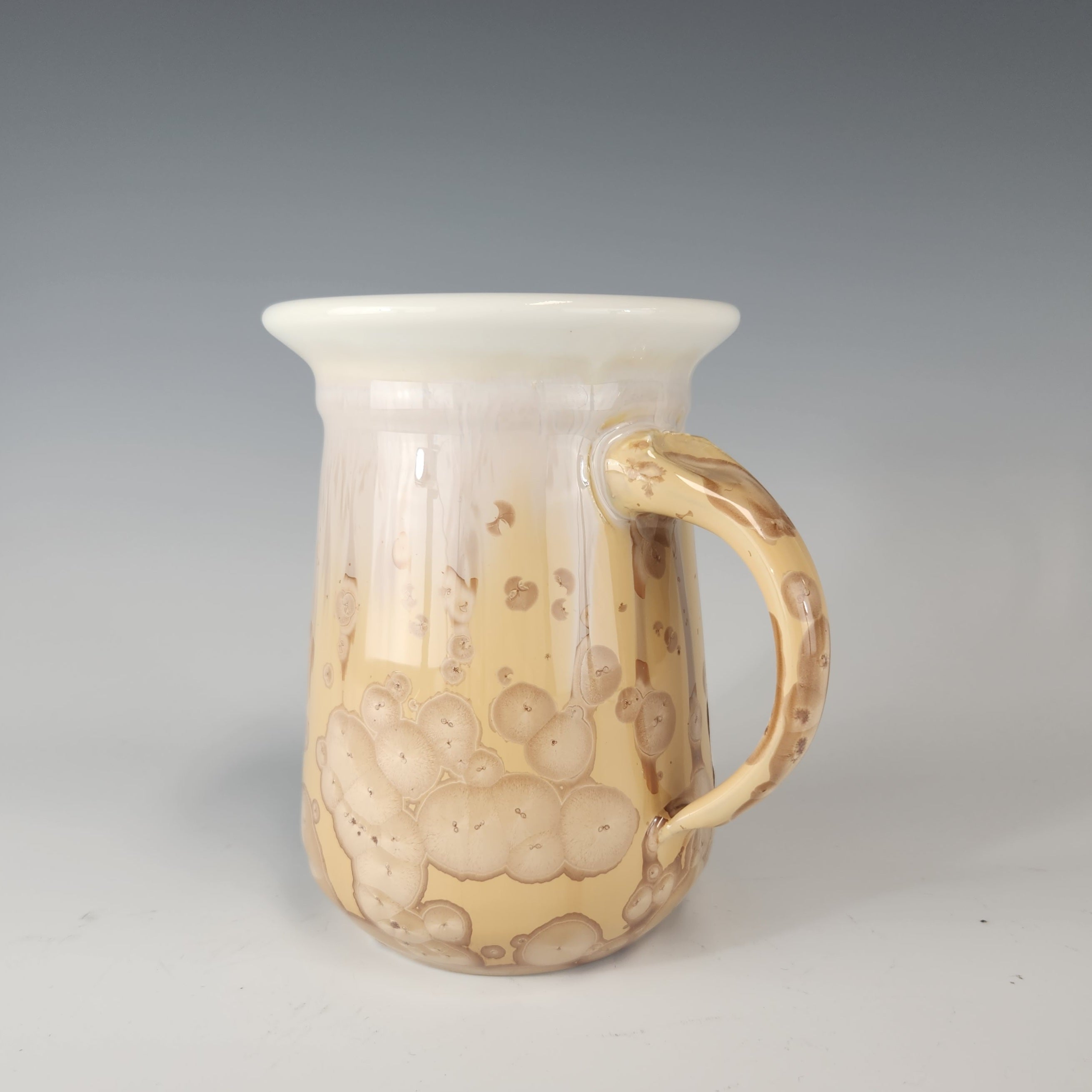 Mug in Mocha and White Glaze - Heart of the Home PA