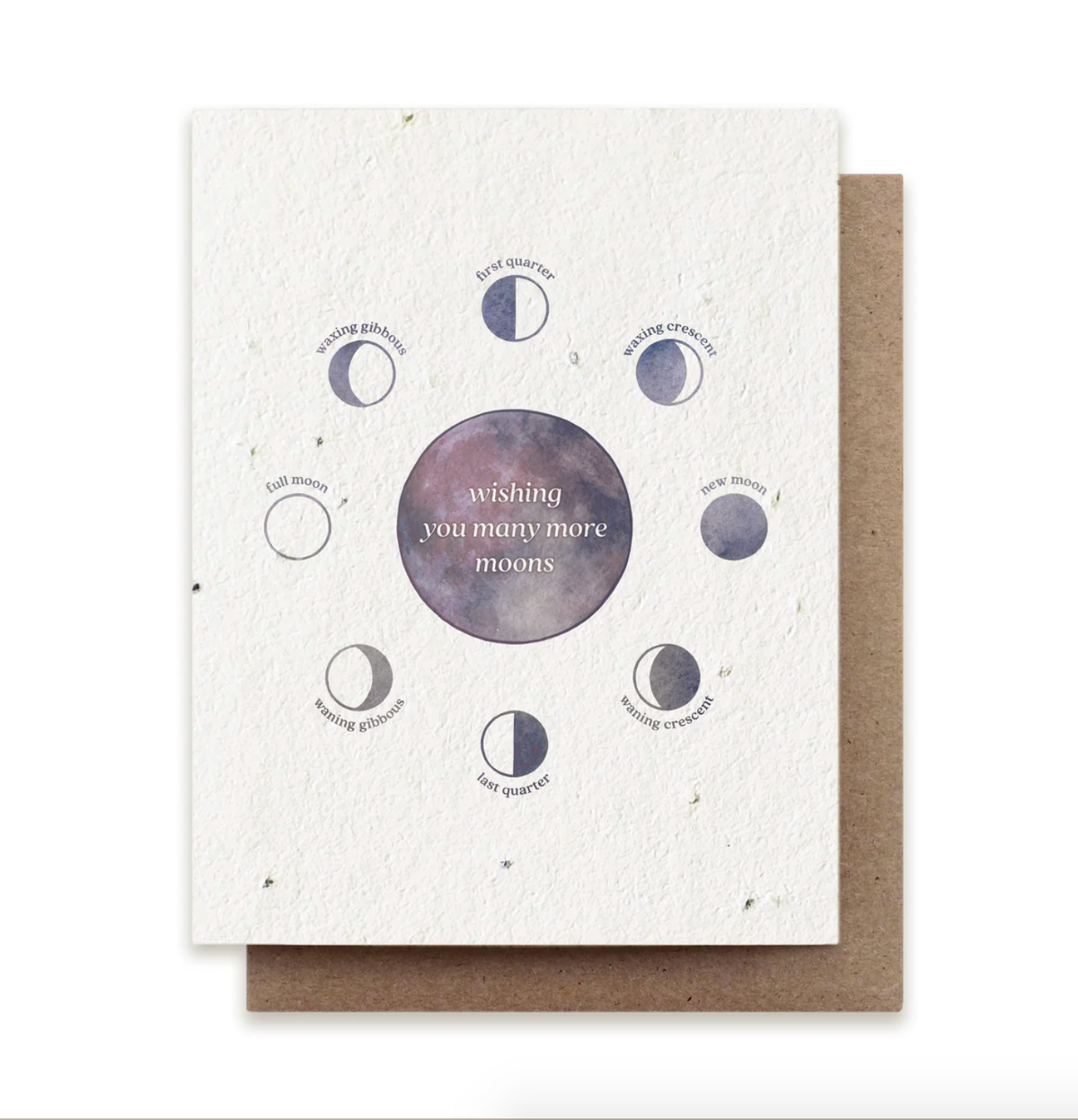 Moon Phase Birthday Plantable Herb Seed Card - Heart of the Home PA