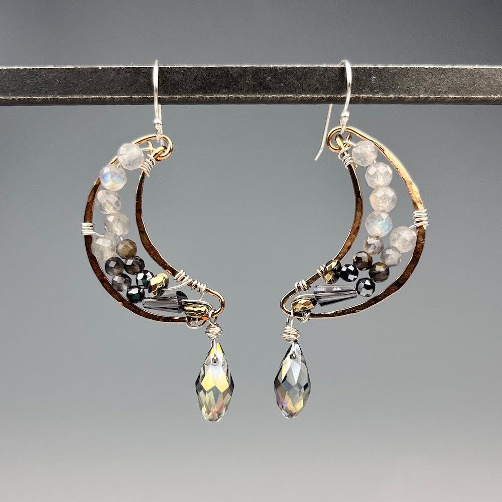 Moondrop Earrings - Heart of the Home PA