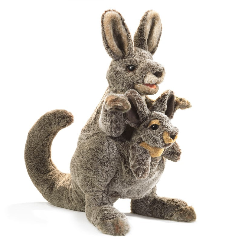 Kangaroo with Joey Puppet - Heart of the Home PA