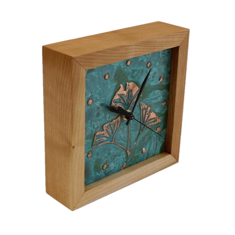 Ginkgo Box Clock - Heart of the Home PA
