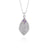 Silver Secret Garden Pendant with Multi Sapphires - Heart of the Home PA