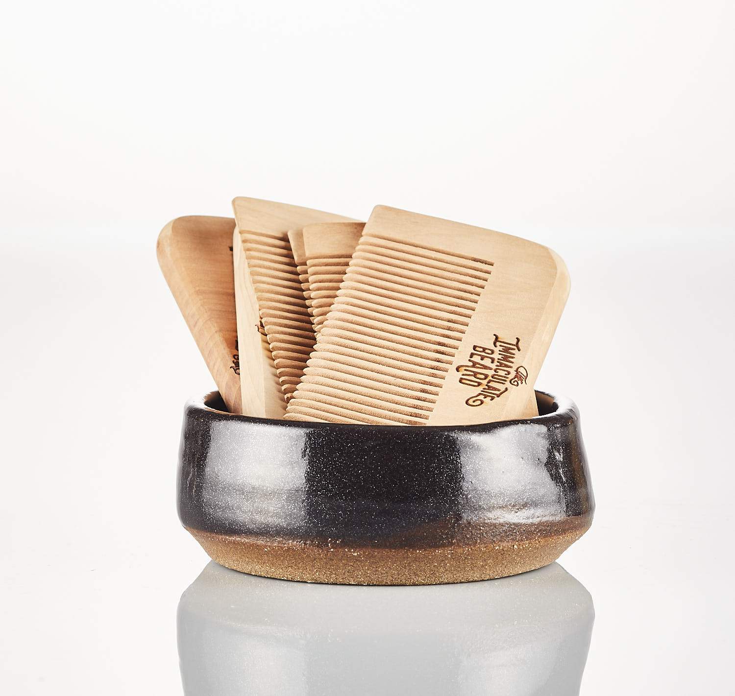 Wooden Beard Comb - Heart of the Home PA